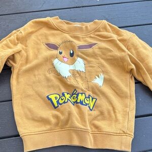 Pokemon Kids Tan Eevee Hoodie